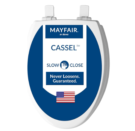 Mayfair Non Slip Premium Wood Toilet Seat