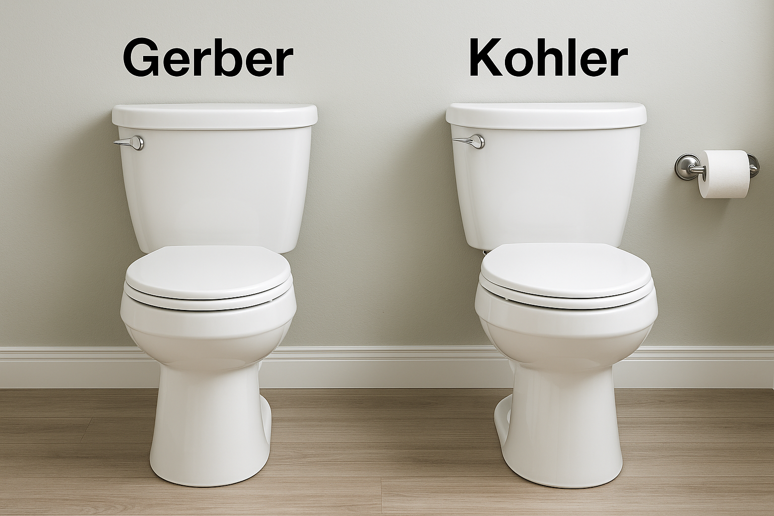 gerber toilets vs kohler