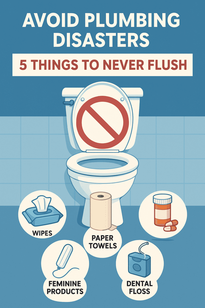 5 Things to Never Flush