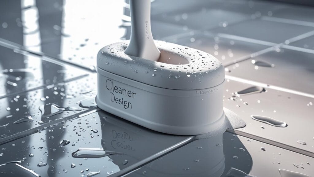 Silicone toilet brush
