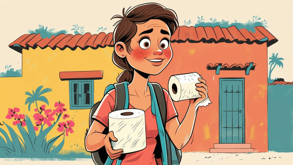 can you flush toilet paper in mexico