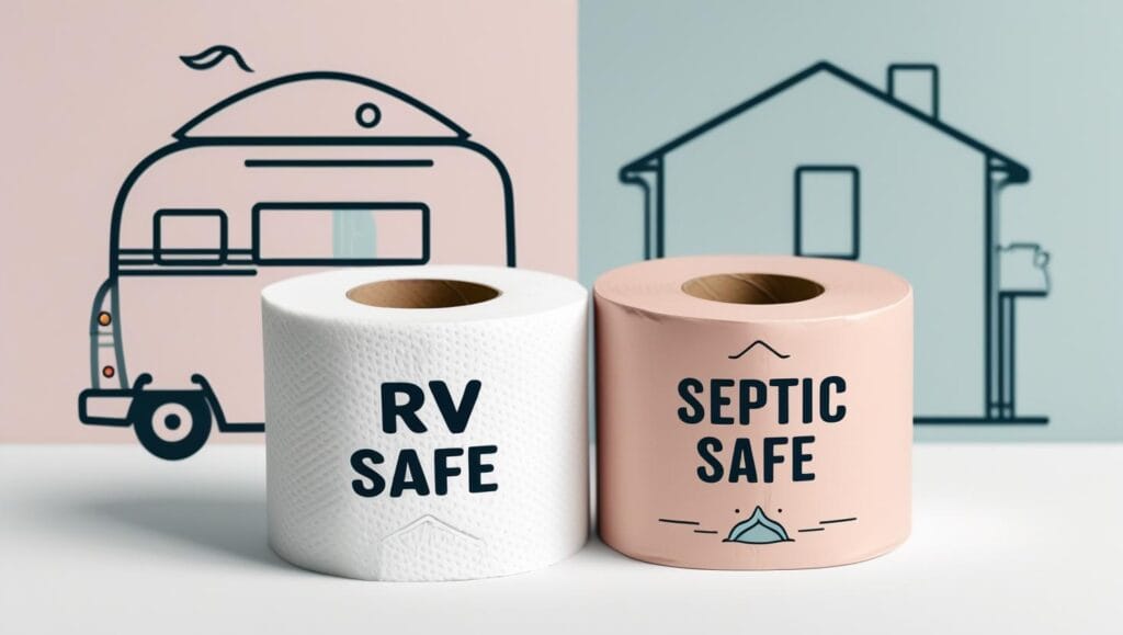 rv toilet paper vs septic safe