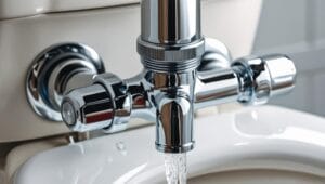 which direction to turn toilet water off