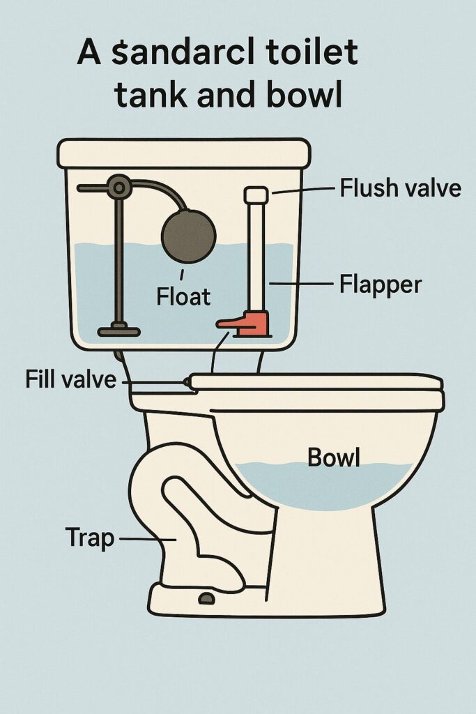Parts of a Toilet