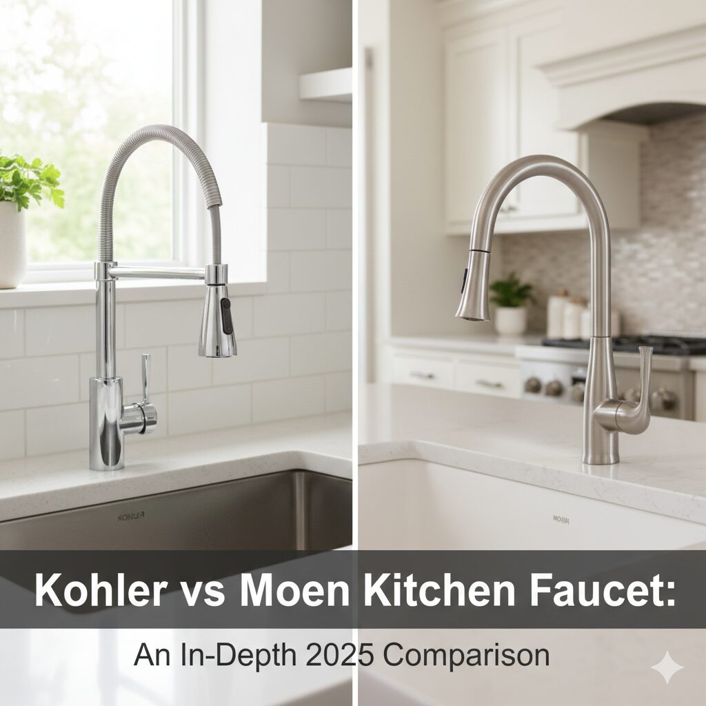 Kohler vs Moen Kitchen Faucet