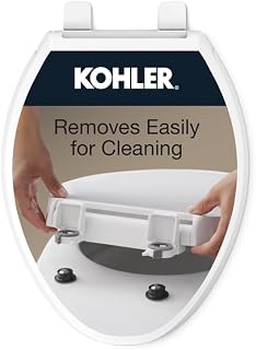 KOHLER 4636-RL-0 Cachet ReadyLatch Elongated Toilet Seat