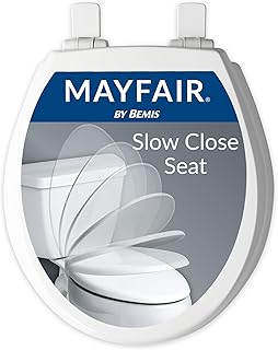 Mayfair Cassel Slow Close Round Toilet Seat
