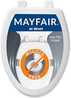 Mayfair Caswell Modern Slow Close Elongated Toilet Seat