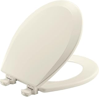 Bemis 500EC Wood Round Biscuit Toilet Seat