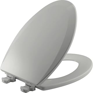 Bemis 1500EC Elongated Ice Grey Toilet Seat