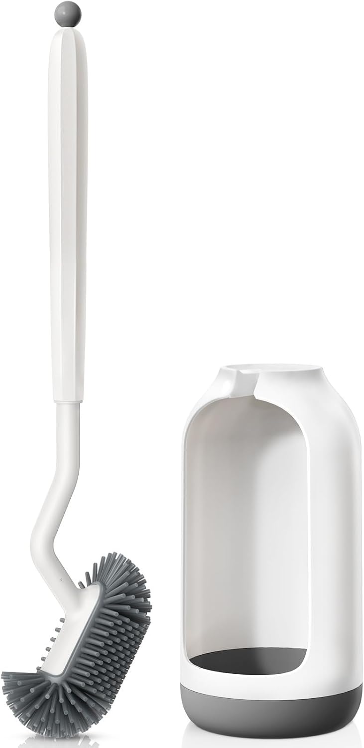 HAMITOR Toilet Bowl Brush Holder Set