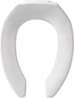 Bemis 1955CT Commercial Open Front Plastic Toilet Seat