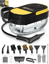 Gautye Steam Cleaner Black 15pc