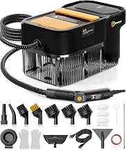 Gautye Steam Cleaner Black 18pc