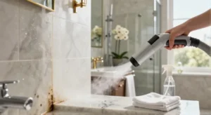 Are steam cleaners good for bathrooms?